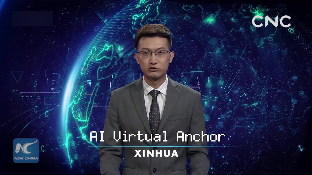Китайцы презентовали искусственного ведущего для телевизионных новостей